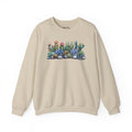 Succulent Scape Sand Crewneck Sweatshirt