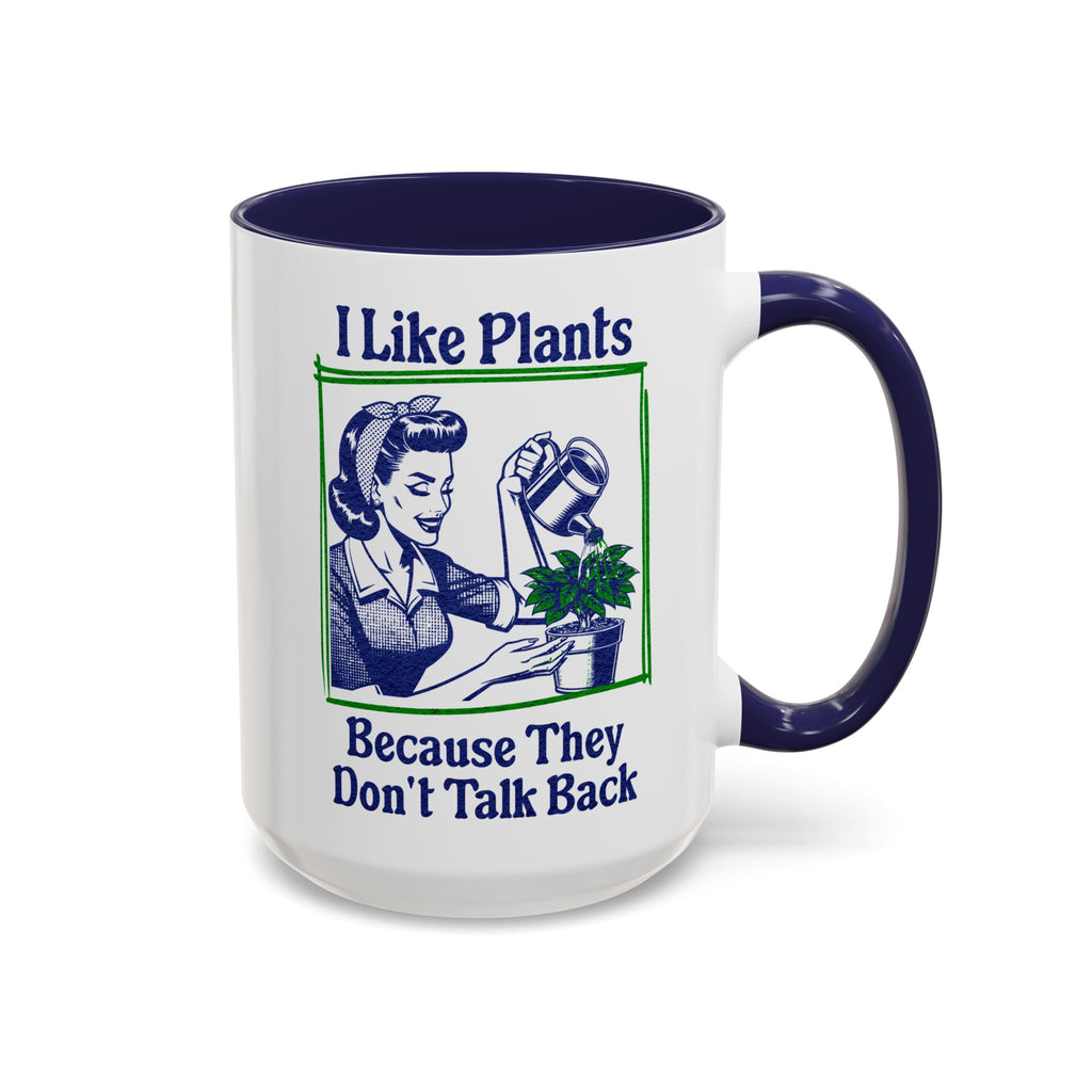 I Like Plants Contrast Mug