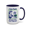 I Like Plants Contrast Mug