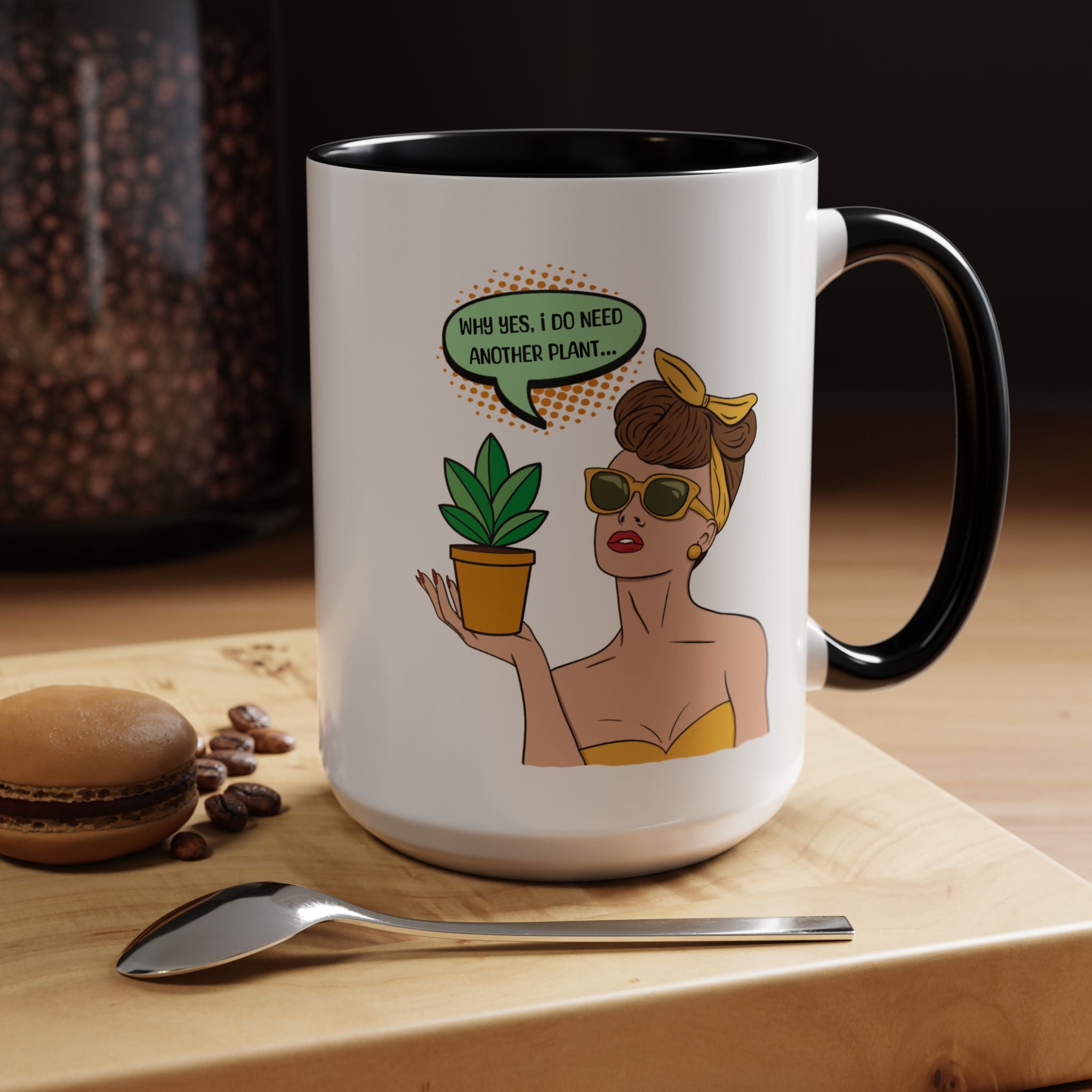 I Do Need Another Plant Contrast Mug