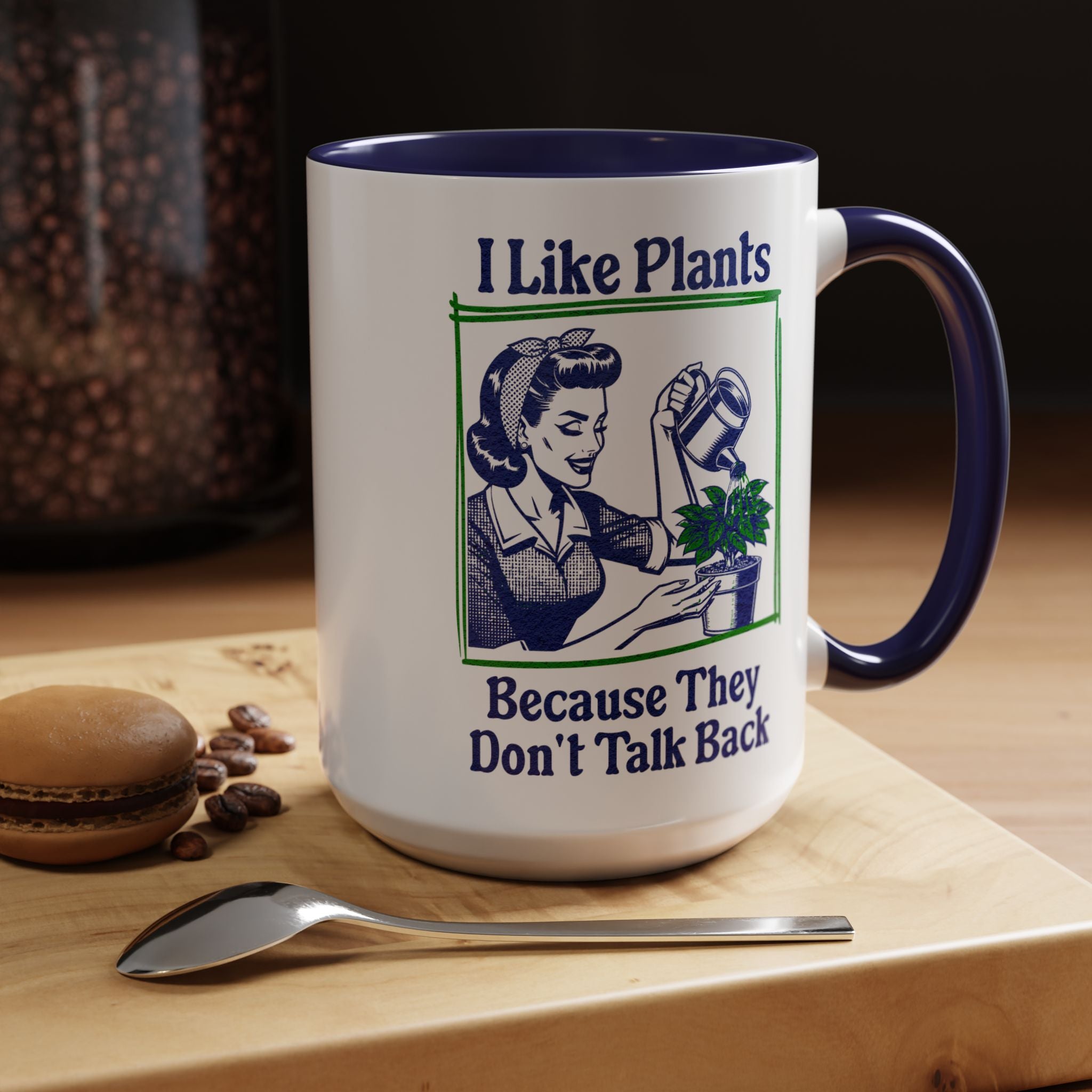 I Like Plants Contrast Mug