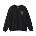 Glass & Roots Logo Black Crewneck Sweatshirt