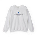 In A Relationship With Plants Ash Grey Crewneck Sweatshirt