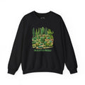 I'm A Little Prickly Cactus Black Crewneck Sweatshirt