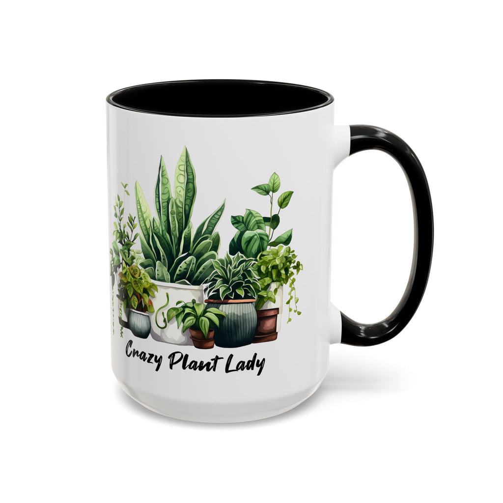 Crazy Plant Lady Contrast Mug
