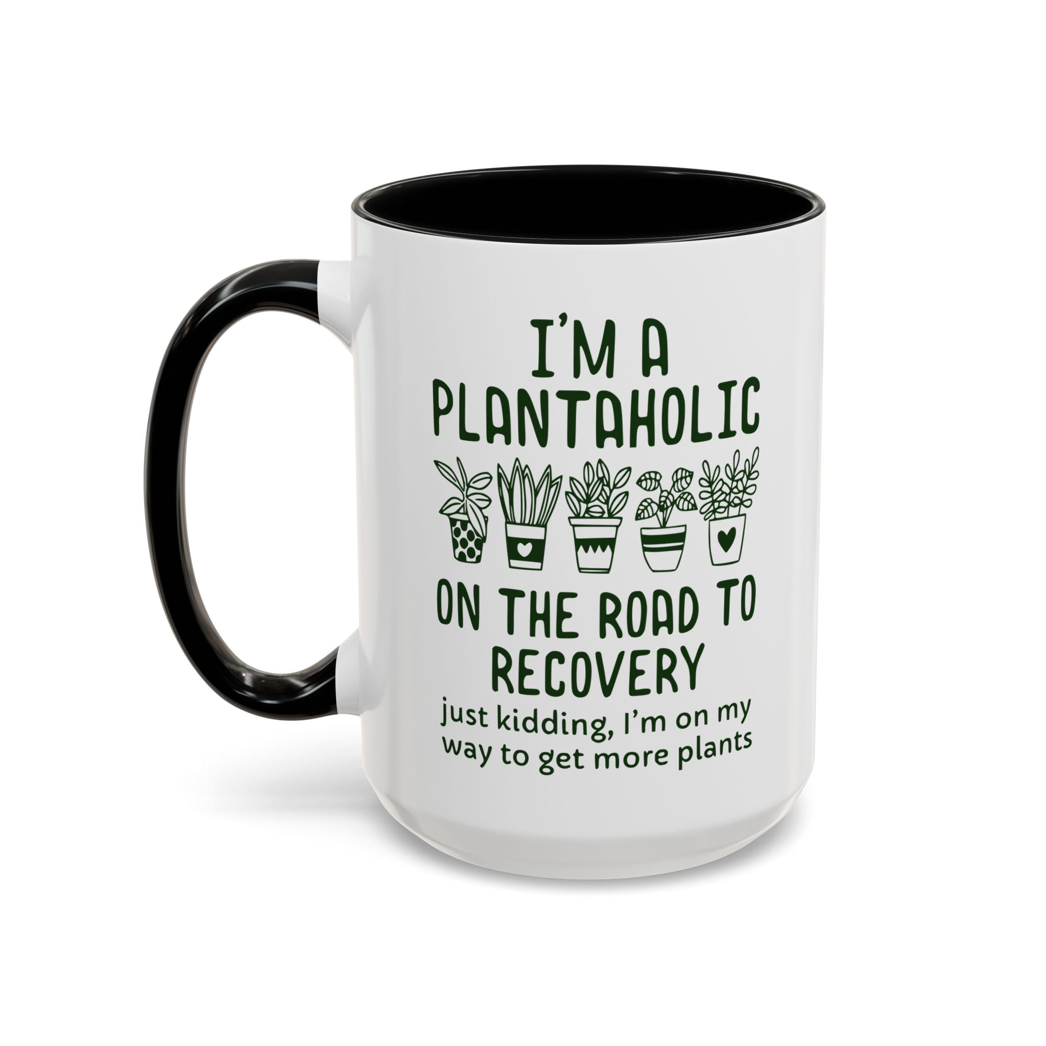 Plantaholic Contrast Mug