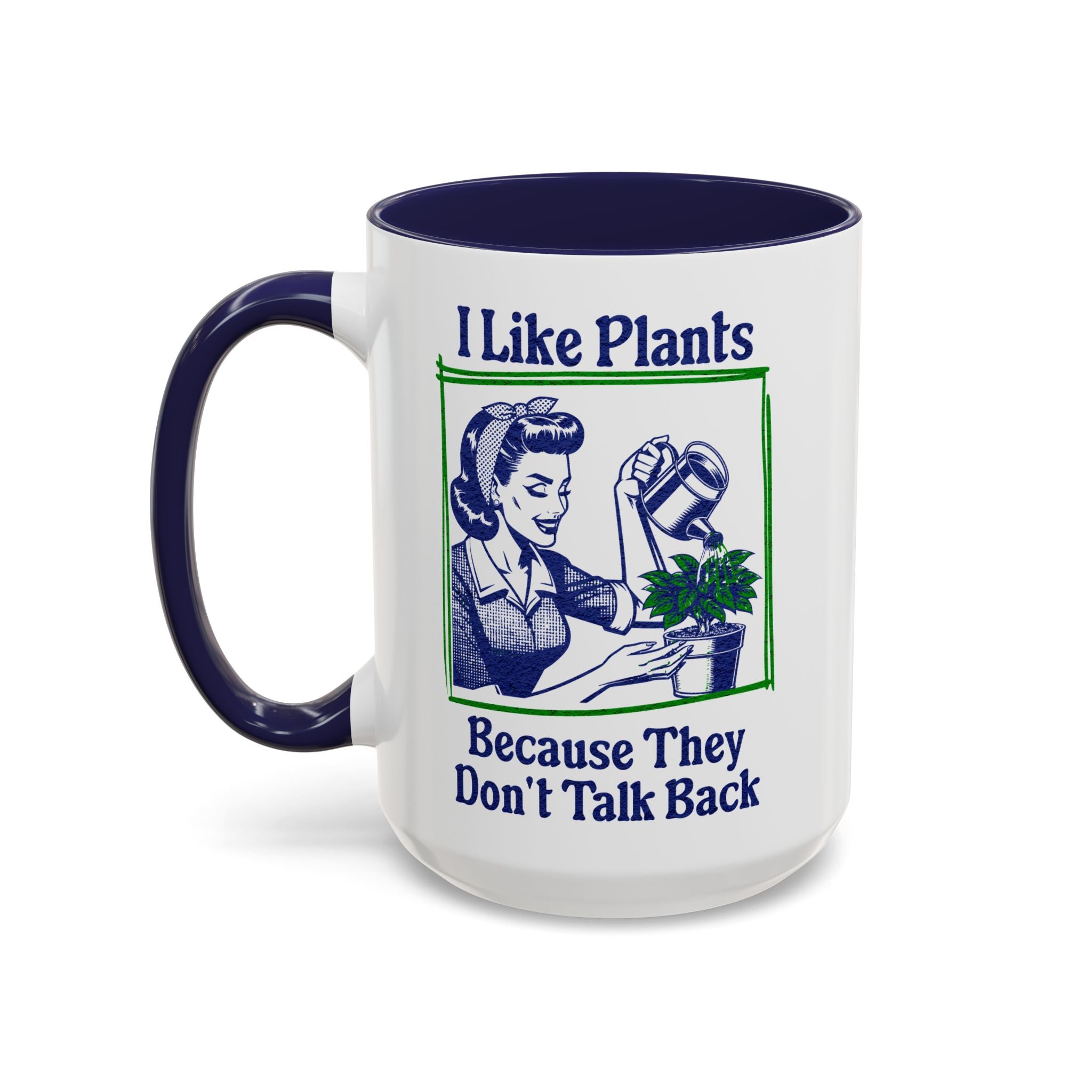 I Like Plants Contrast Mug