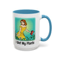 I Wet My Plants Contrast Mug