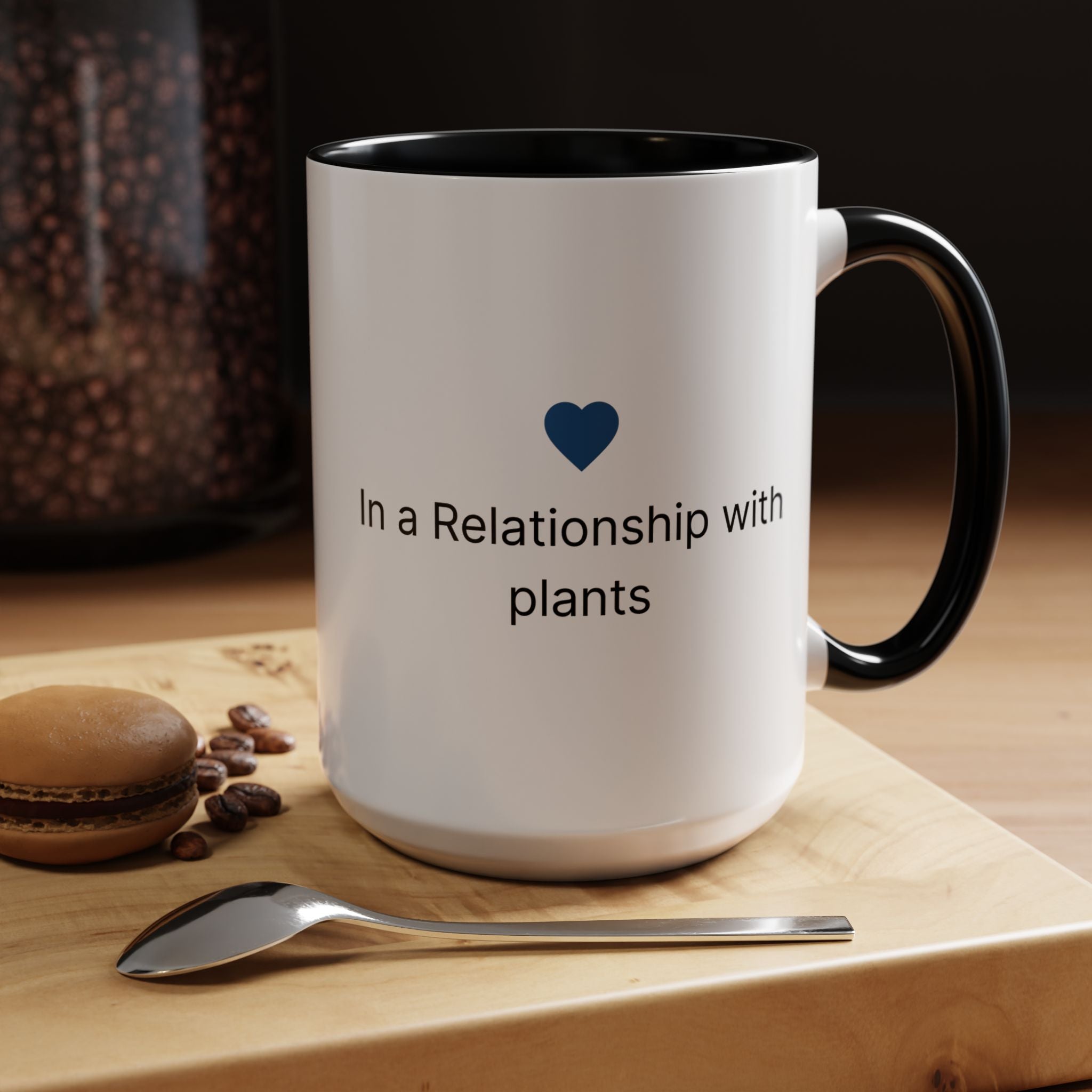 In A Relationship With Plants Contrast Mug