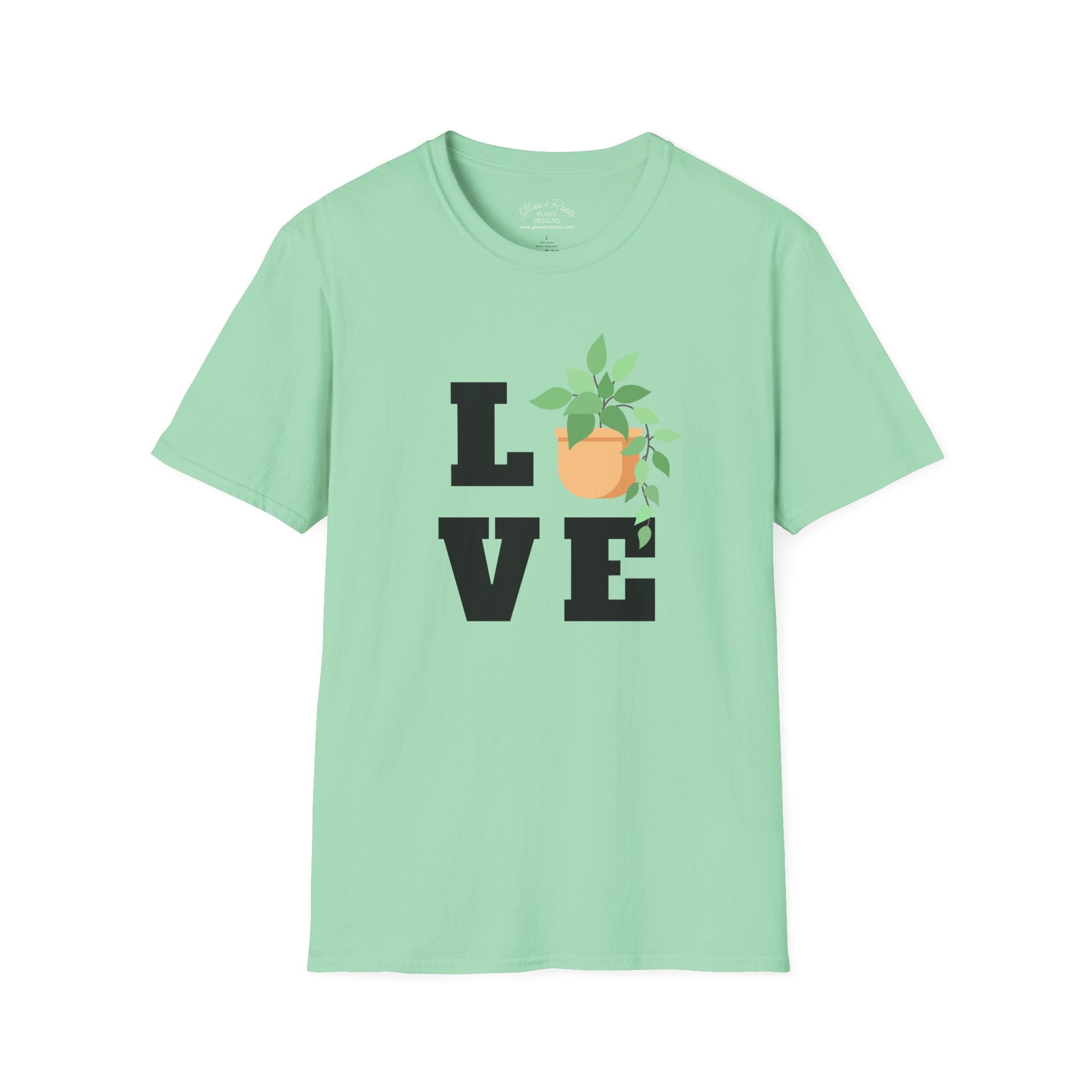 Plant Love Mint Green T-Shirt