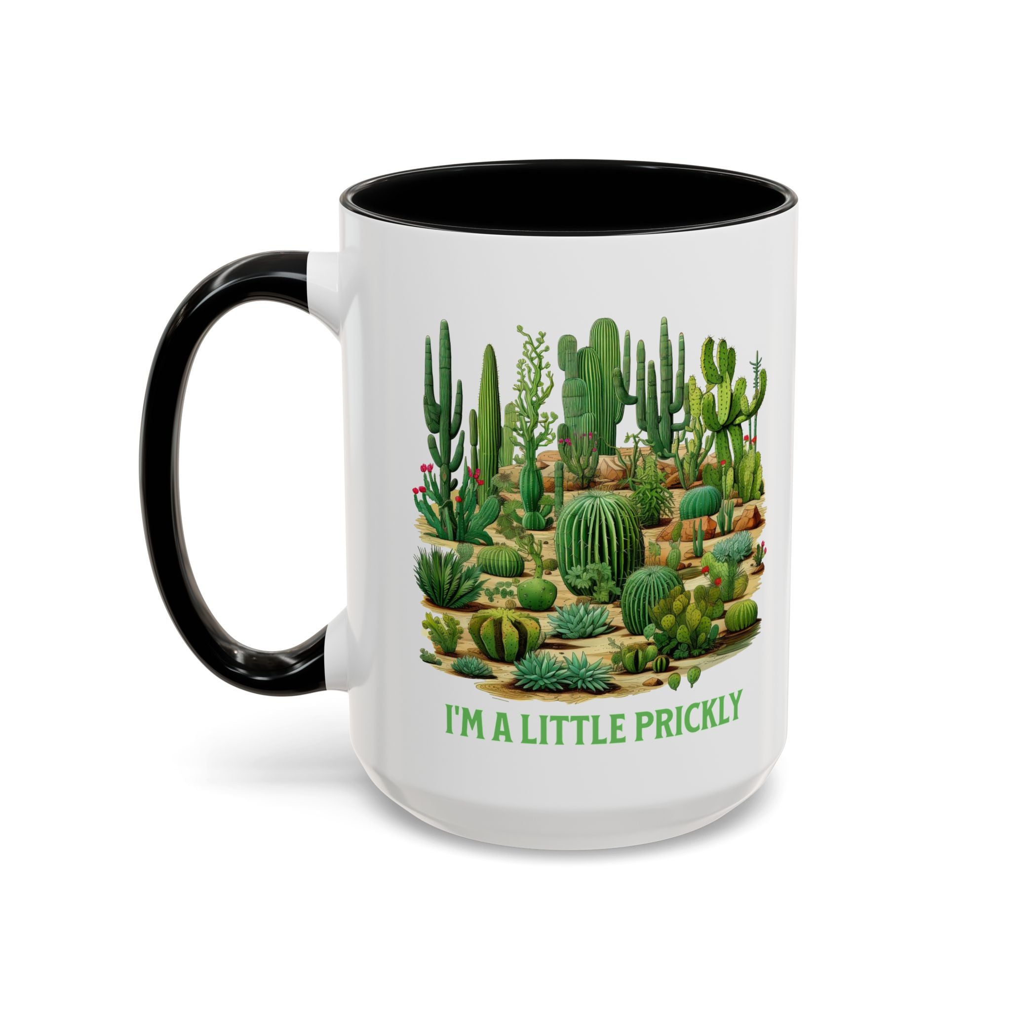 I'm A Little Prickly Cactus Contrast Mug
