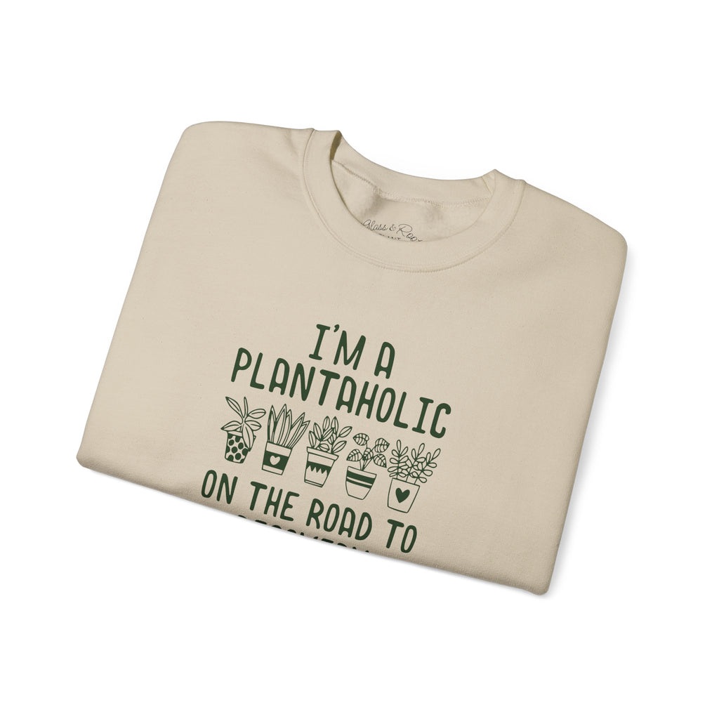 Plantaholic Sand Crewneck Sweatshirt