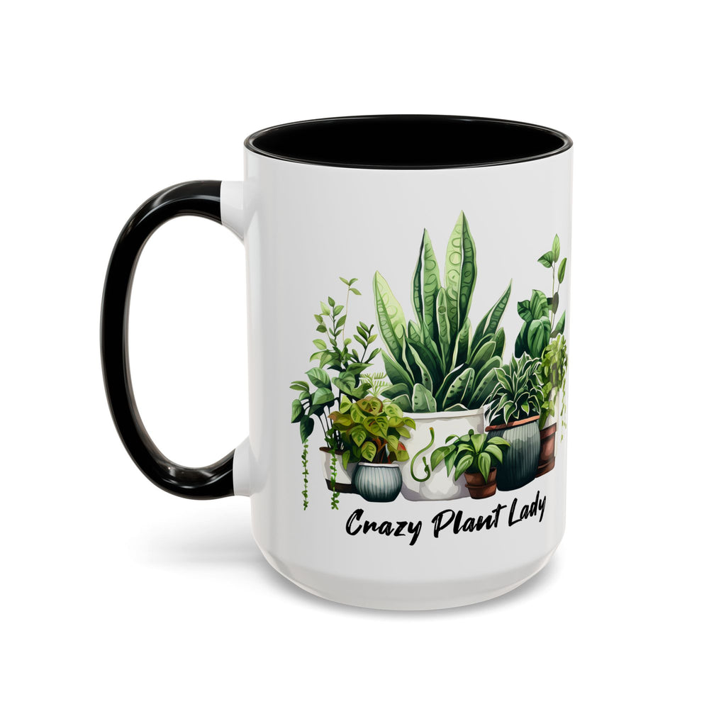 Crazy Plant Lady Contrast Mug