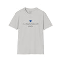 In A Relationship With Plants Silver Grey T-Shirt