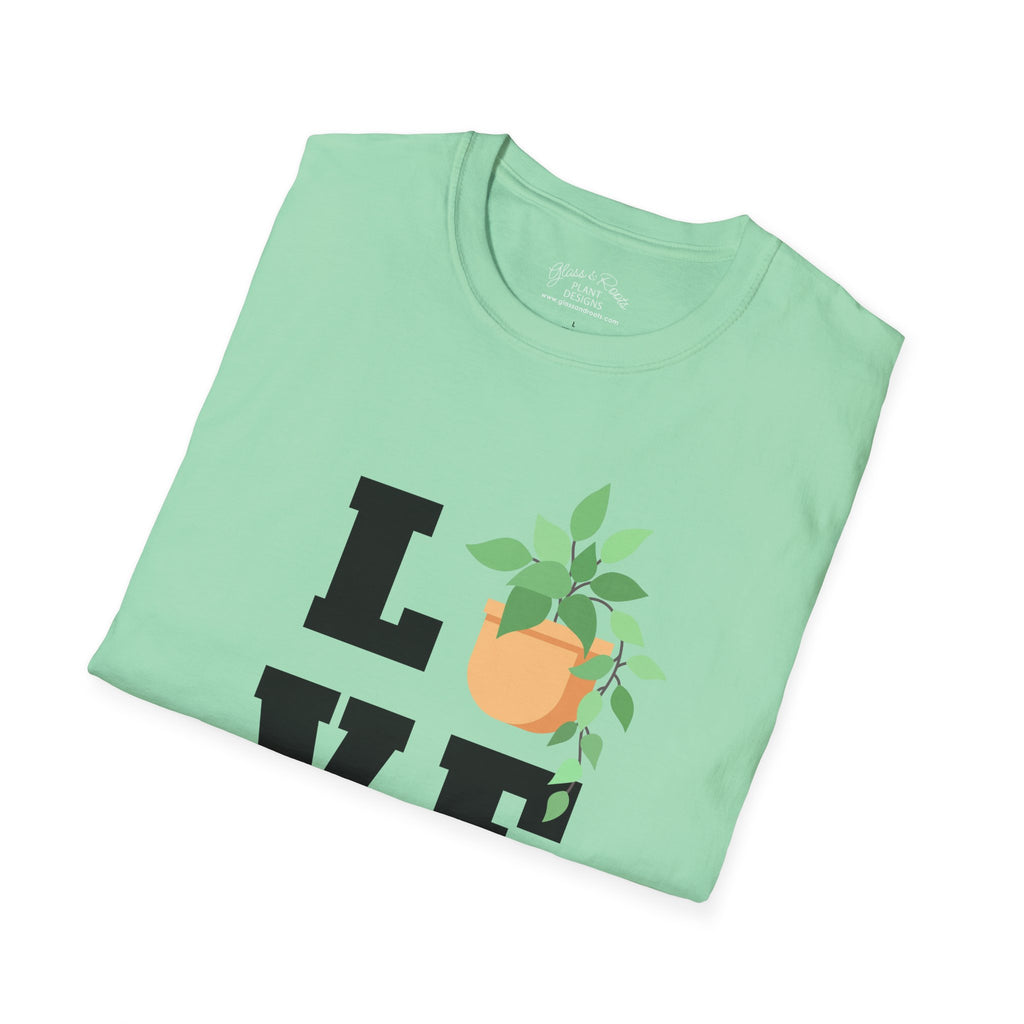 Plant Love Mint Green T-Shirt