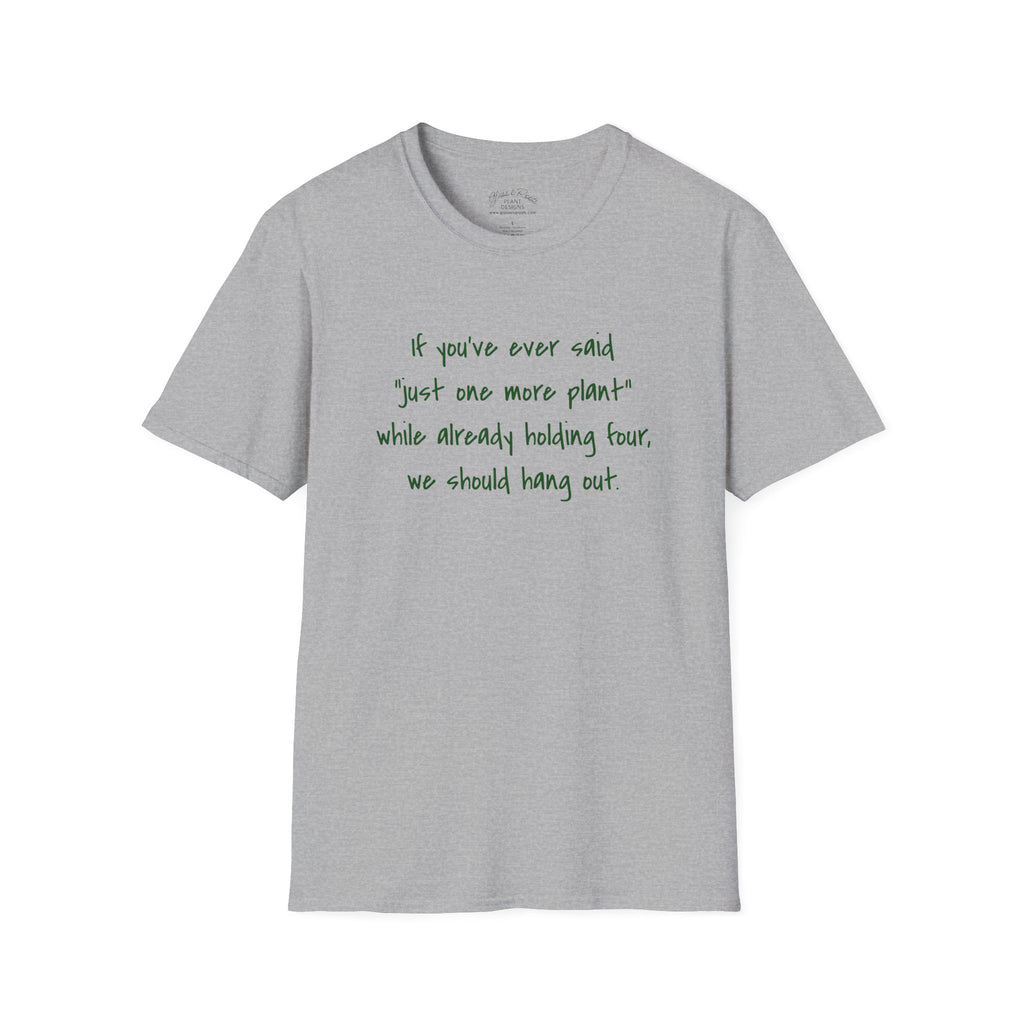 We Should Hang Out Heather Grey T-Shirt